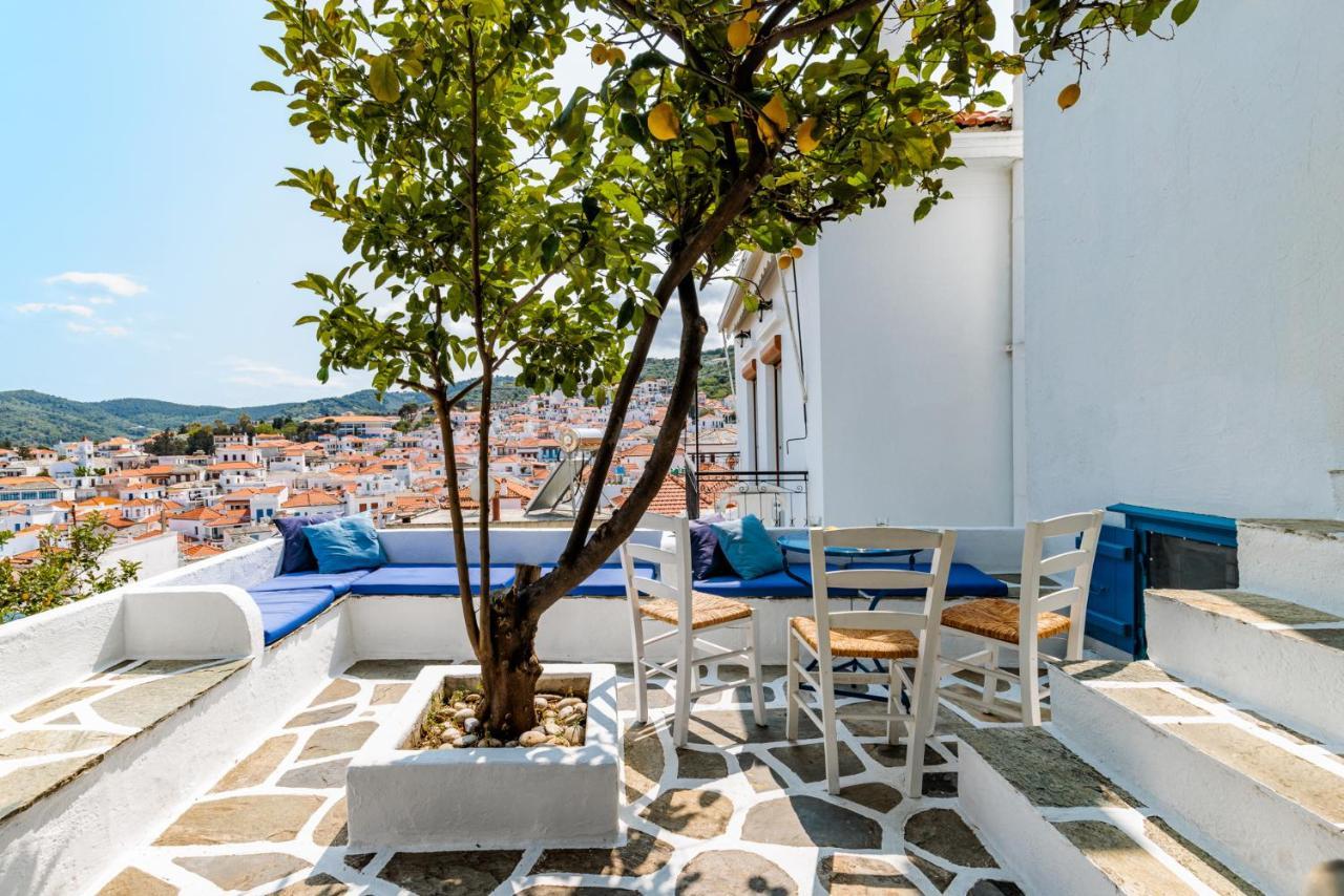 Vila The Lemon Tree House Skopelos Exteriér fotografie